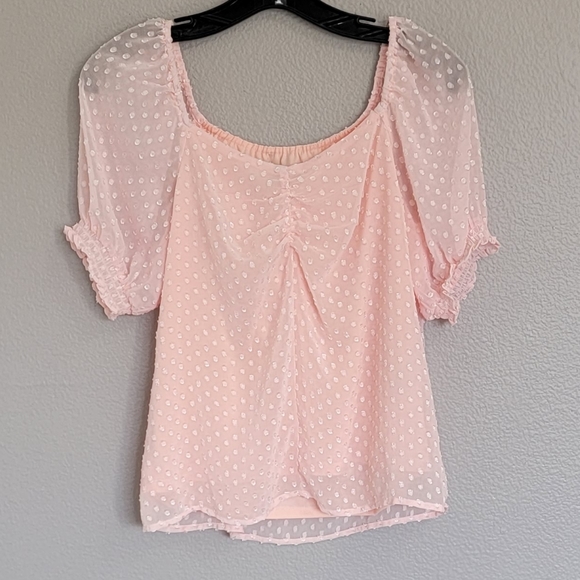 Banana Republic Womens Puff Sleeves Blouse Top/ XS. - Picture 2 of 11